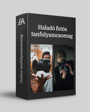 Haladó fotós tanfolyamcsomag
